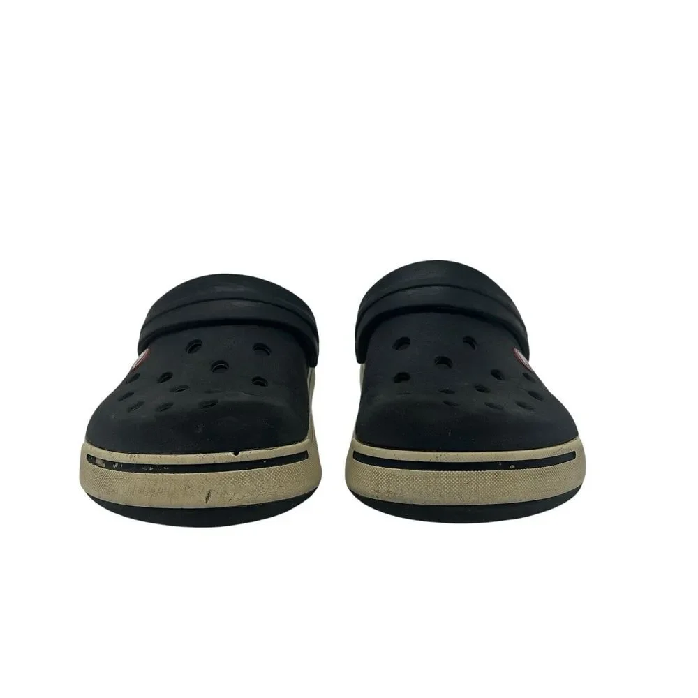 Crocs Bayaband Clog‎ Navy Kids Size 2 (J2) Comfort Slip On Water Shoes Boys